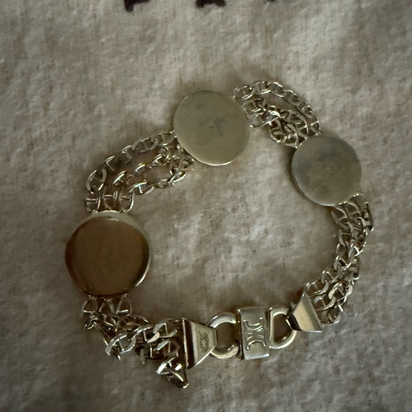 Preloved Celine vintage bracelet great condition has some color tarnish size 7” - Picture 7 of 7